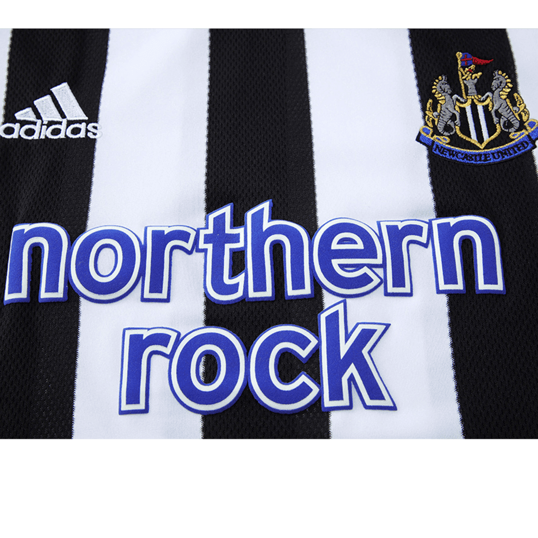 Newcastle Soccer Jersey Replica Home 2003/2004 Mens (Retro Long Sleeve)