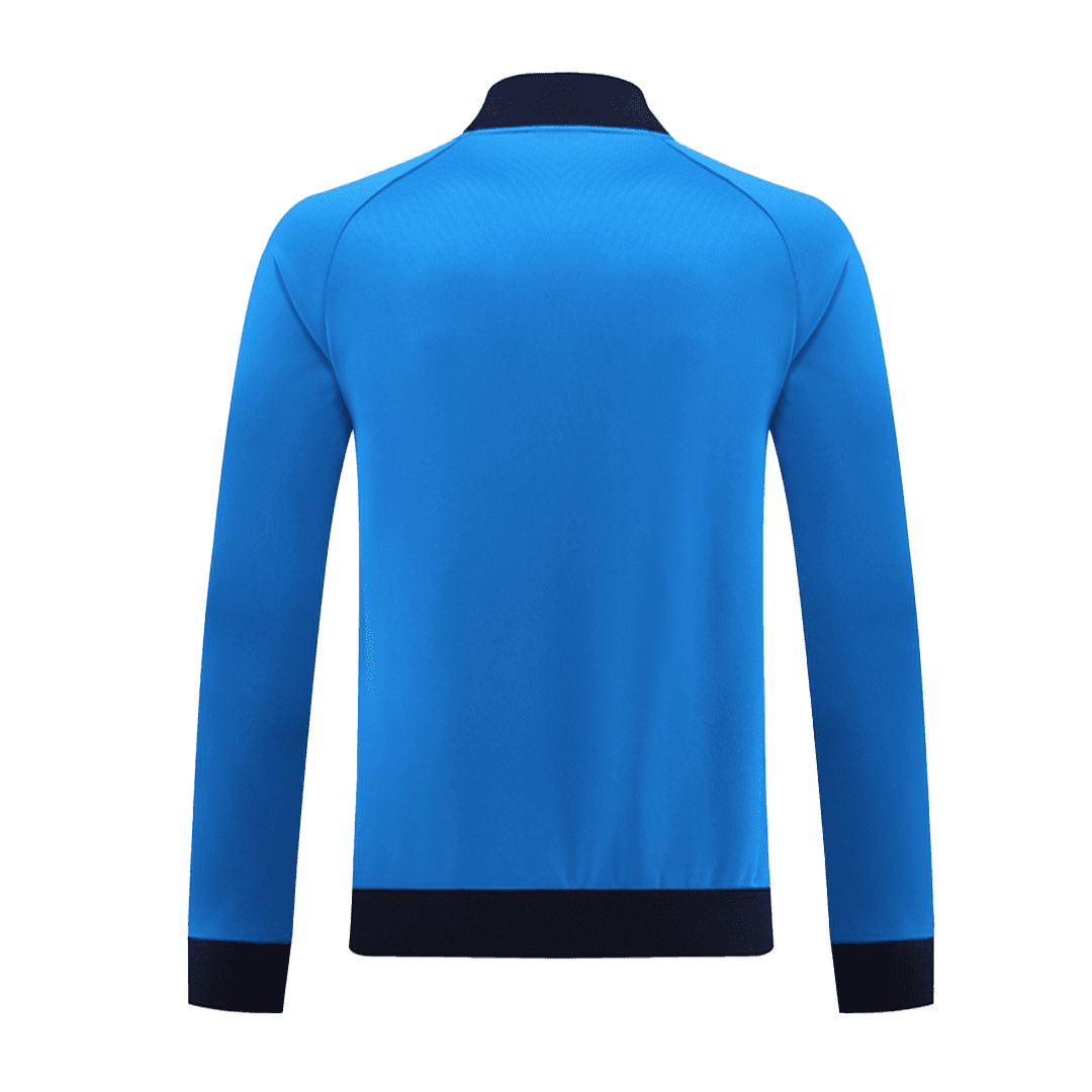 Italy Soccer Jacket + Pants Replica Blue 2022/23 Mens