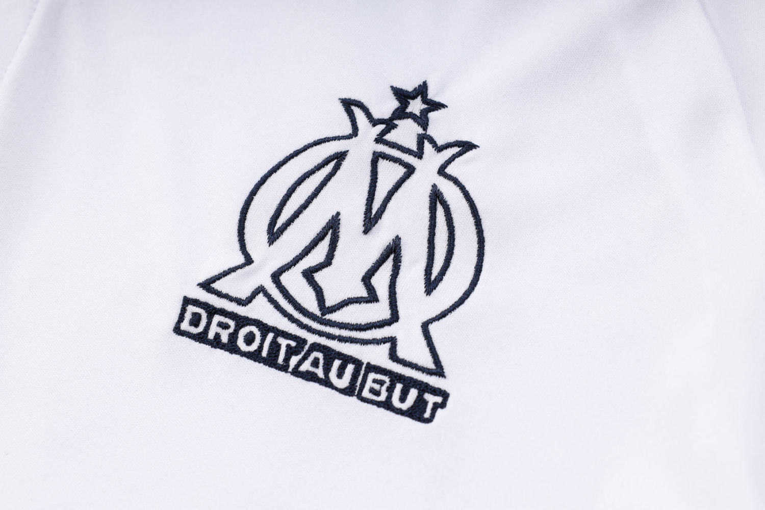 Olympique Marseille Soccer Polo Replica White 2023/24 Mens