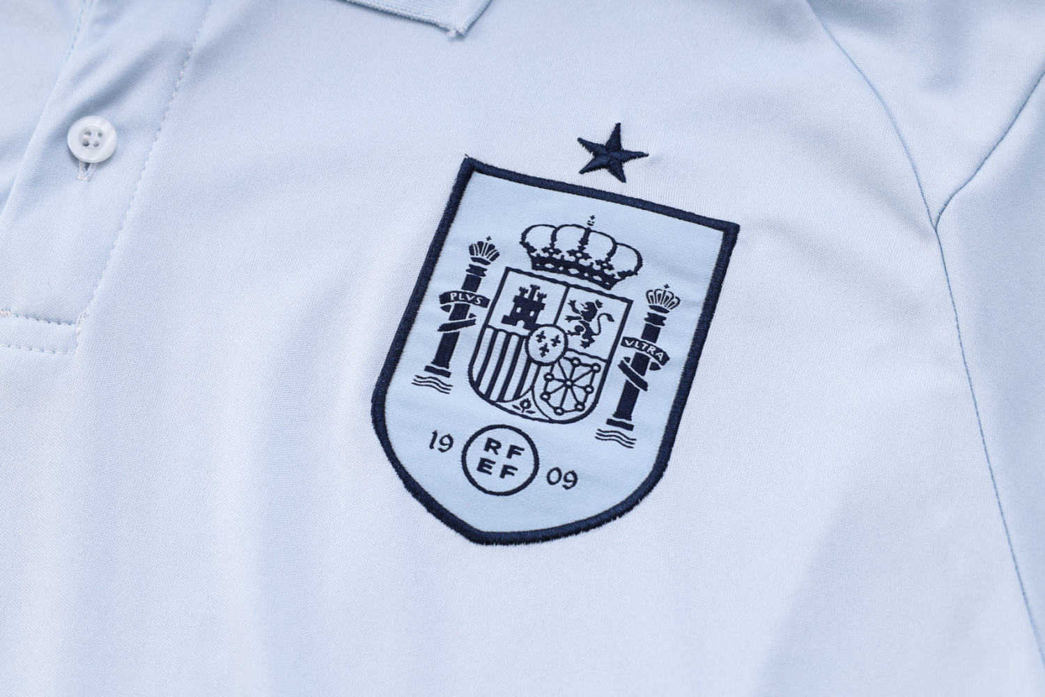 Spain Soccer Polo Replica Off Blue 2023 Mens