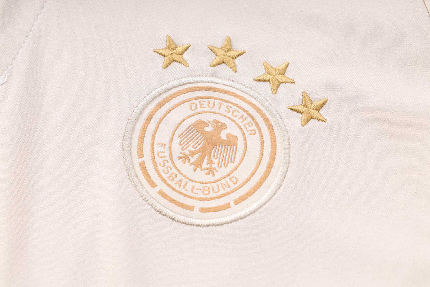 Germany Soccer Polo Replica Cream 2023 Mens