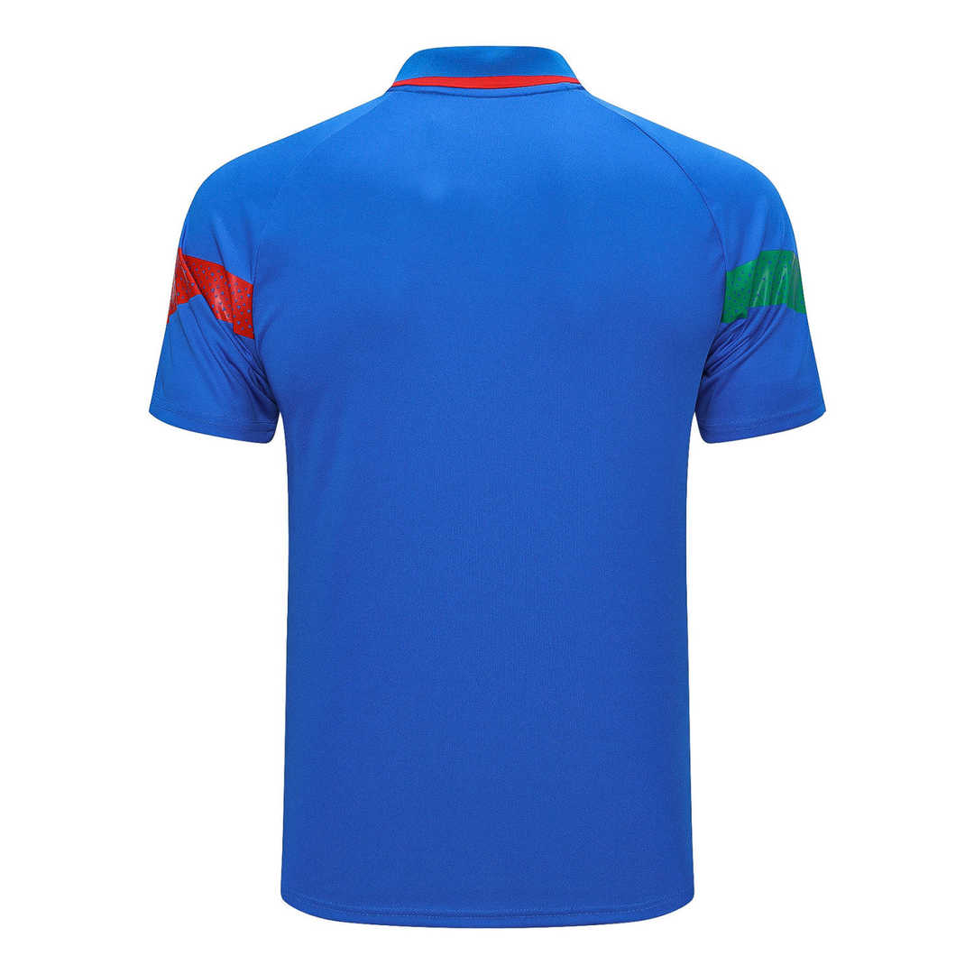 Italy Soccer Polo Replica Blue 2023 Mens