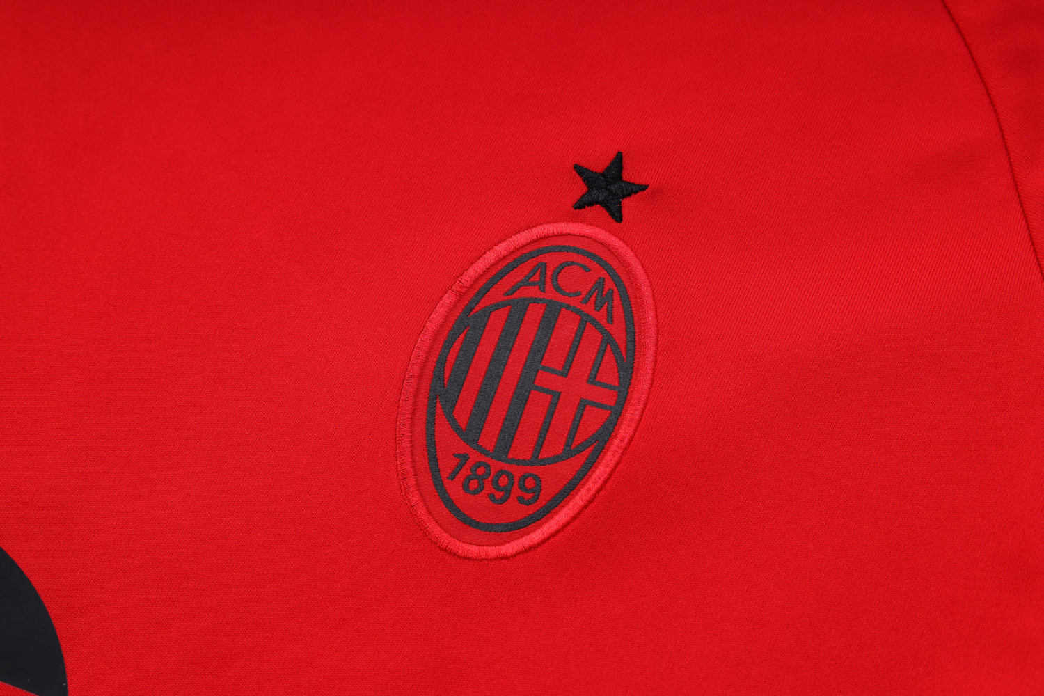 AC Milan Soccer Jersey + Short Replica Red 2022/23 Mens