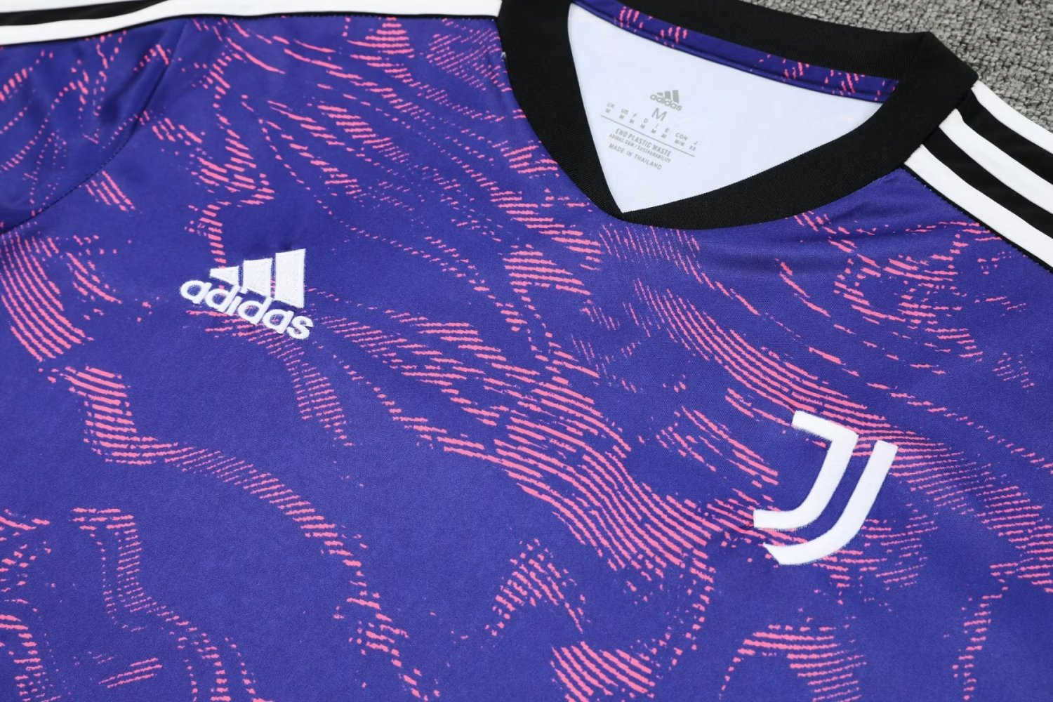 Juventus Soccer Jersey + Short Replica Purple 2023/24 Mens
