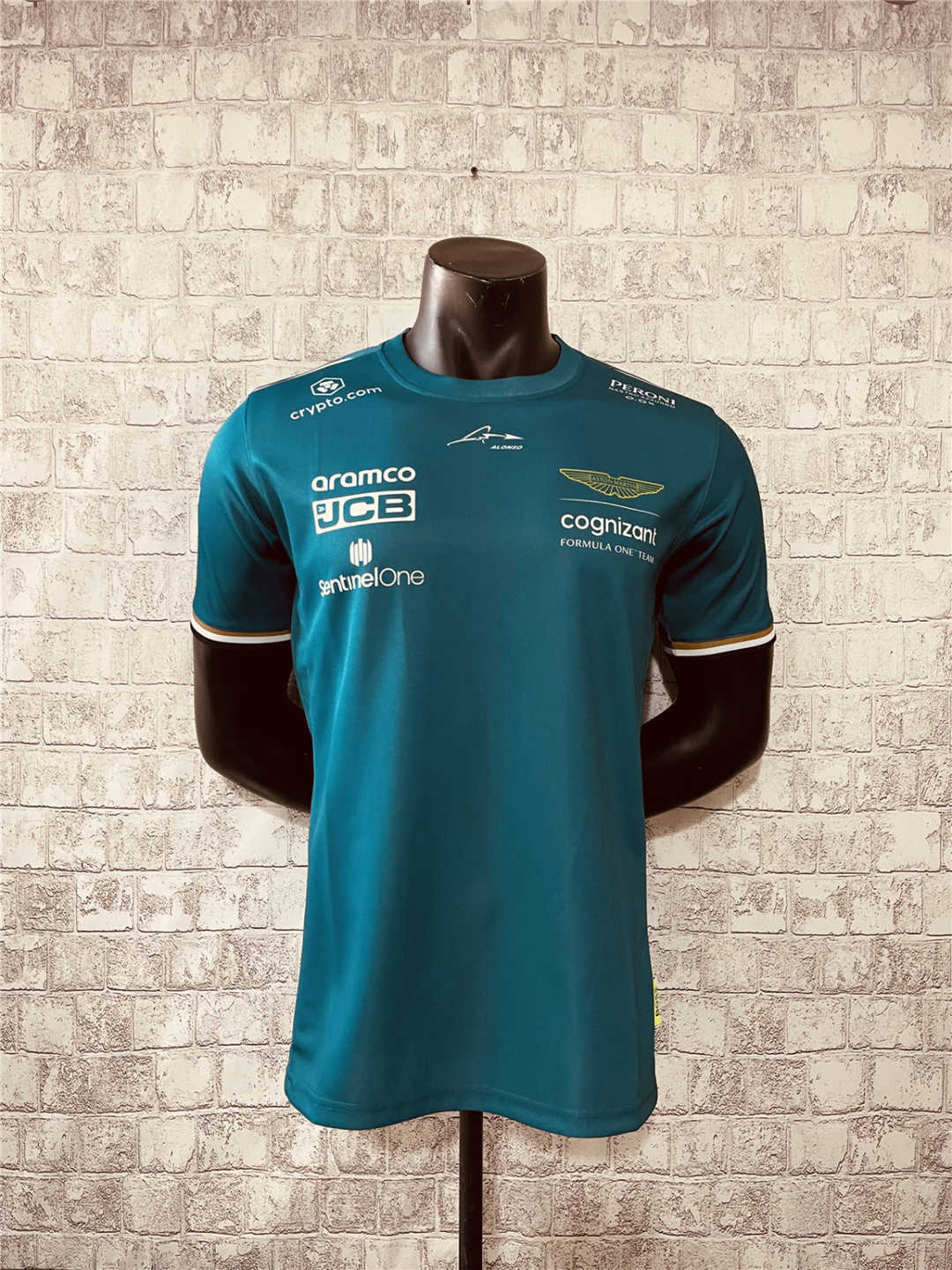 Aston Martin F1 Team T-Shirt Green 2023 Men's