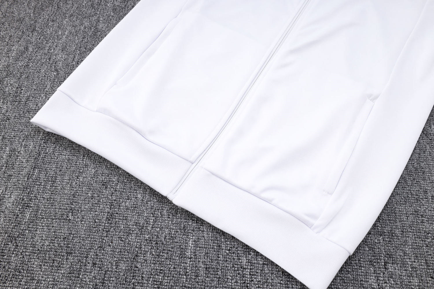 Italy Soccer Jacket + Pants Replica White 2023 Mens
