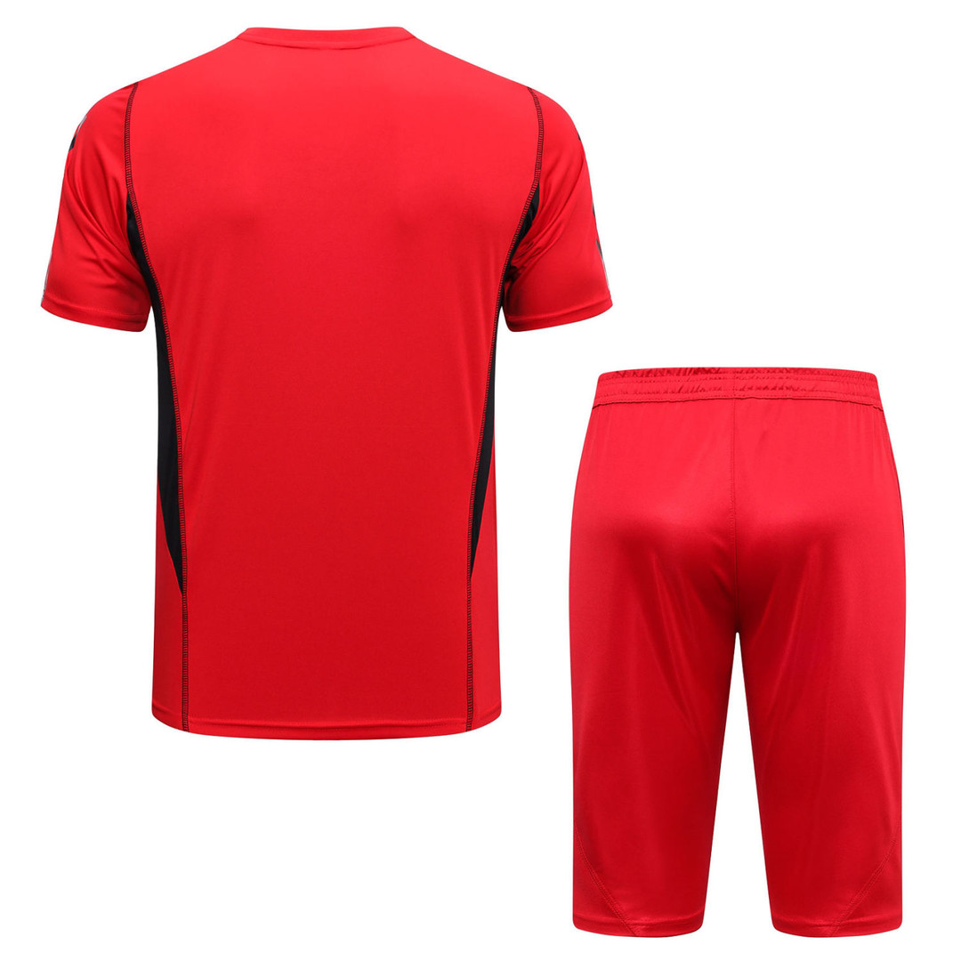 Flamengo Soccer Jersey + Short Replica Red 2023/24 Mens