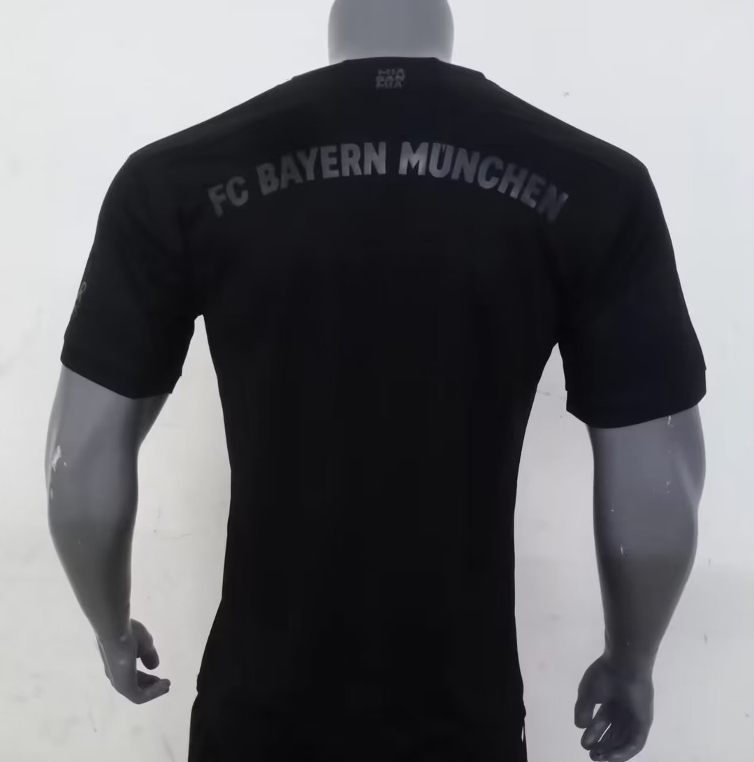 Bayern Munich Soccer Jersey Replica Black 2023/24 Mens (Special Edition)