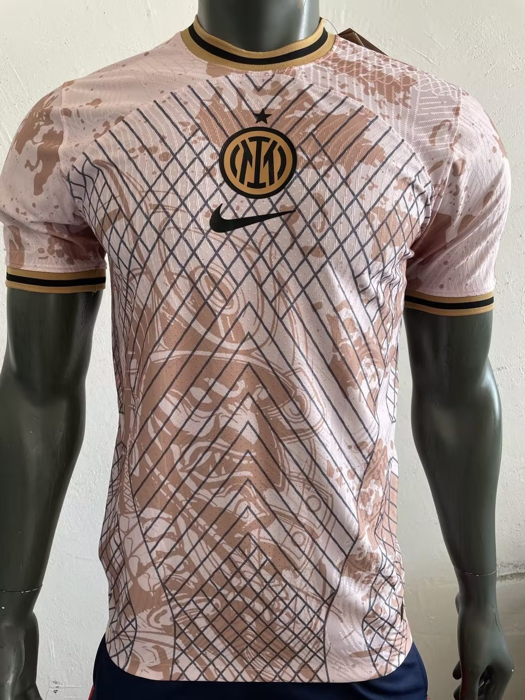 Inter Milan Soccer Jersey Replica Pink 2023/24 Mens (Special Edition Match)