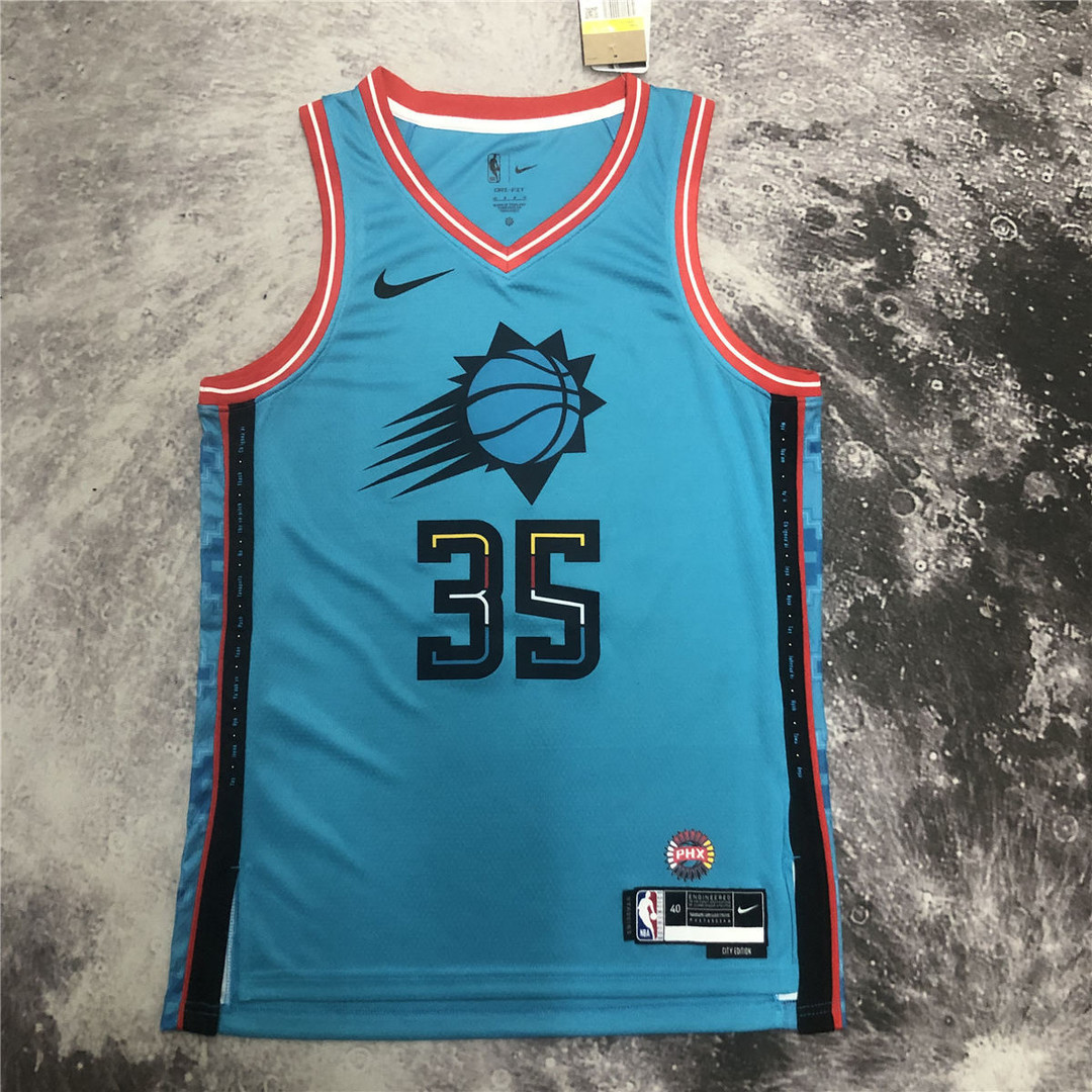 Phoenix Suns Swingman Jersey City Edition Blue 2022/23 Men's (DURANT #35)