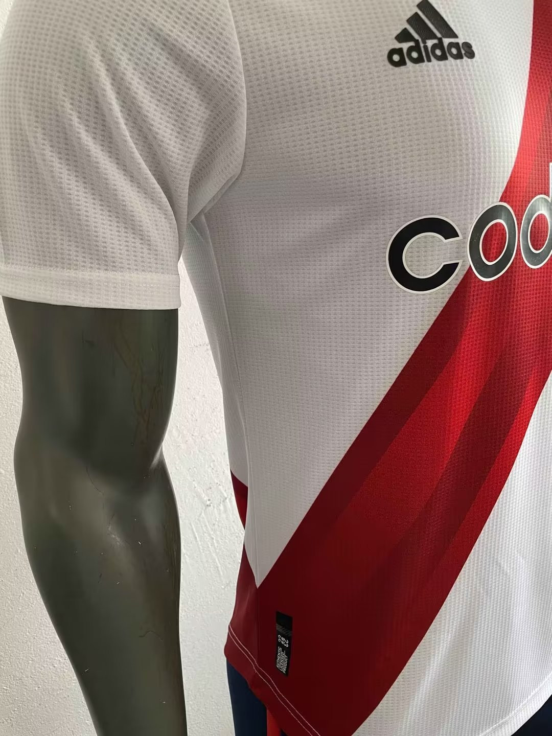 River Plate Soccer Jersey Replica Home 2023/24 Mens (Player Version)