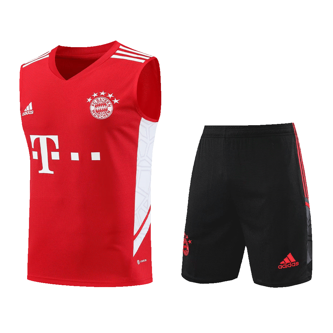 Bayern Munich Soccer Singlet + Short Replica Red 2023/24 Mens