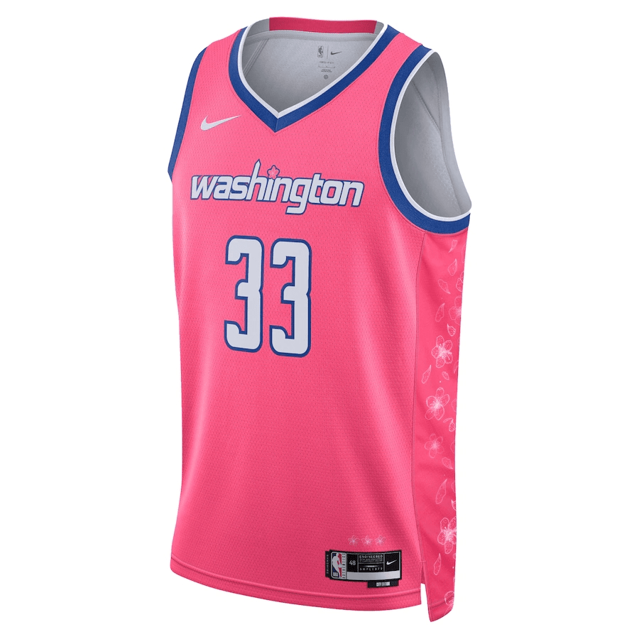 Washington Wizards Swingman Jersey - City Edition Pink 2022/23 Mens (Kyle Kuzma #33)