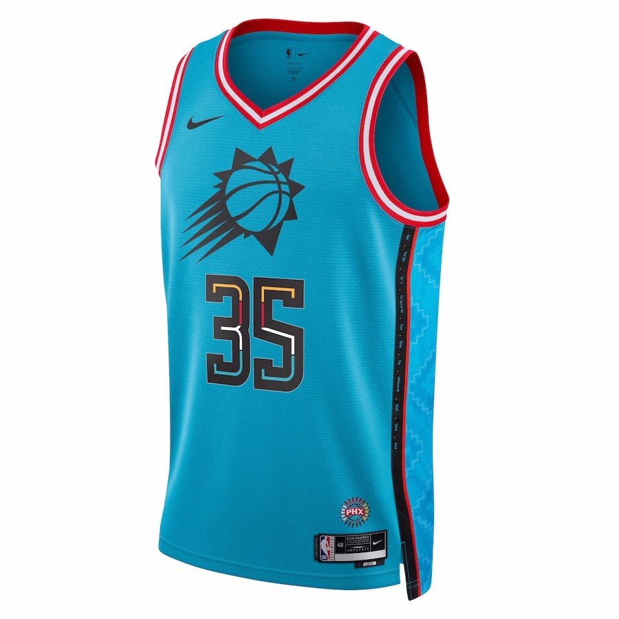 Phoenix Suns Swingman Jersey - City Edition Turquoise 2022/23 Mens (Kevin Durant #35)