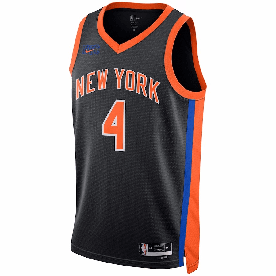 New York Knicks Swingman Jersey - City Edition Black 2022/23 Mens (Derrick Rose #4)