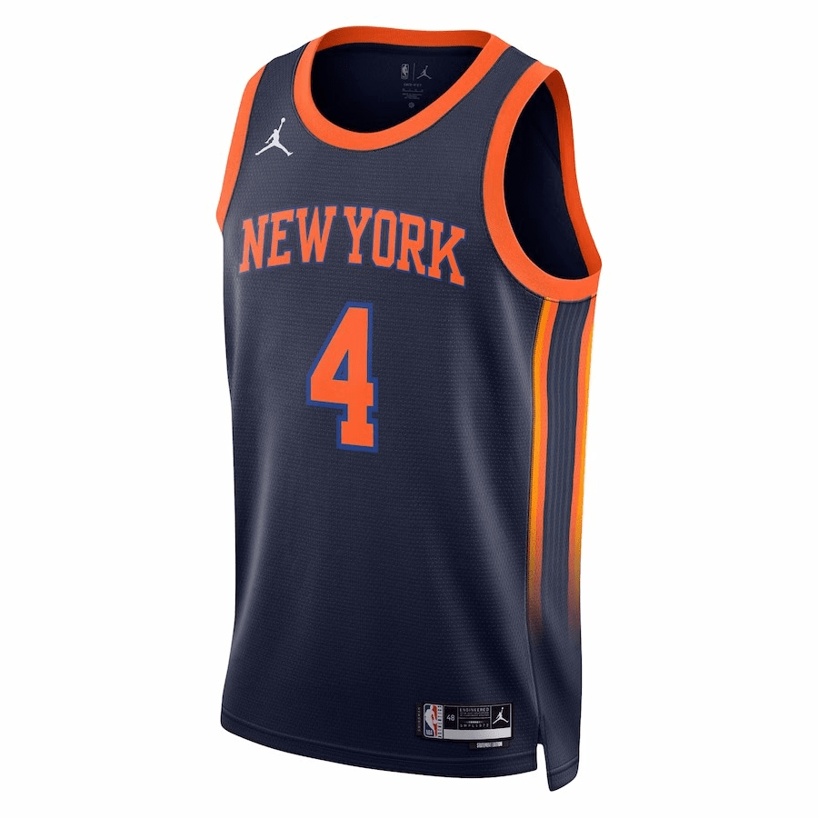 New York Knicks Swingman Jersey - Statement Edition Brand Navy 2022/23 Mens (Derrick Rose #4)