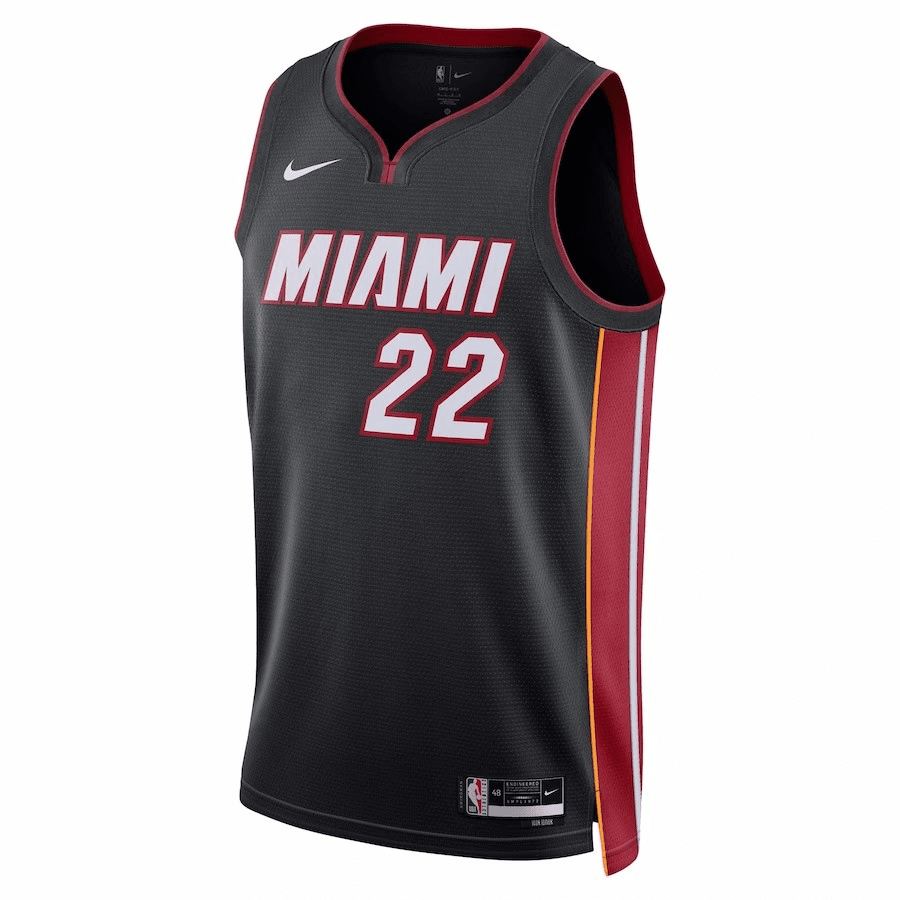 Miami Heat Swingman Jersey - Icon Edition Black 2022/23 Mens (Jimmy Butler #22)