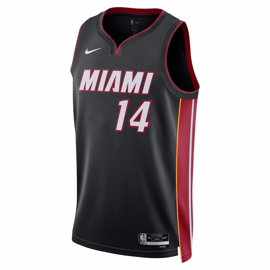 Miami Heat Swingman Jersey - Icon Edition Black 2022/23 Mens (Tyler Herro #14)
