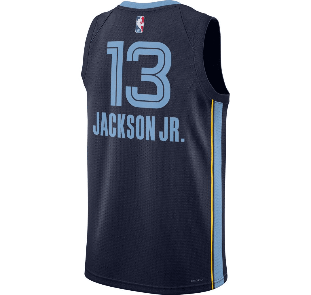 Memphis Grizzlies Swingman Jersey - Icon Edition Navy 2022/23 Mens (Jaren Jackson #13)