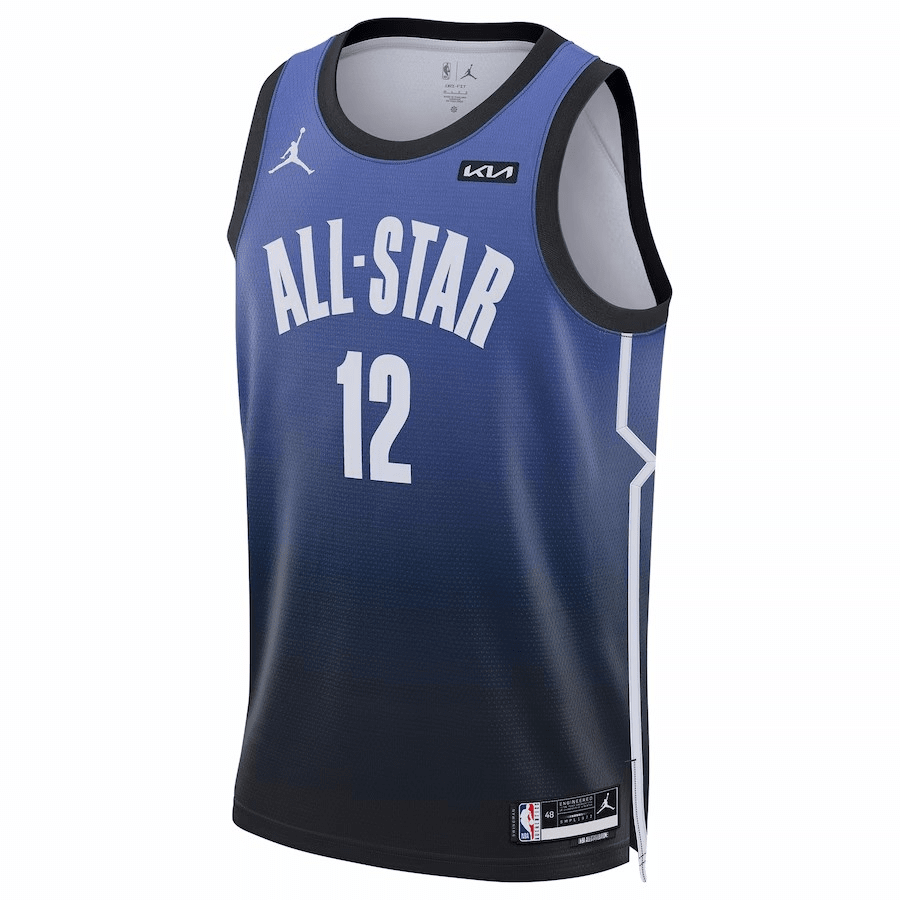 NBA Swingman Jersey All-Star Game Brand Blue 2023 Mens (Ja Morant #12)