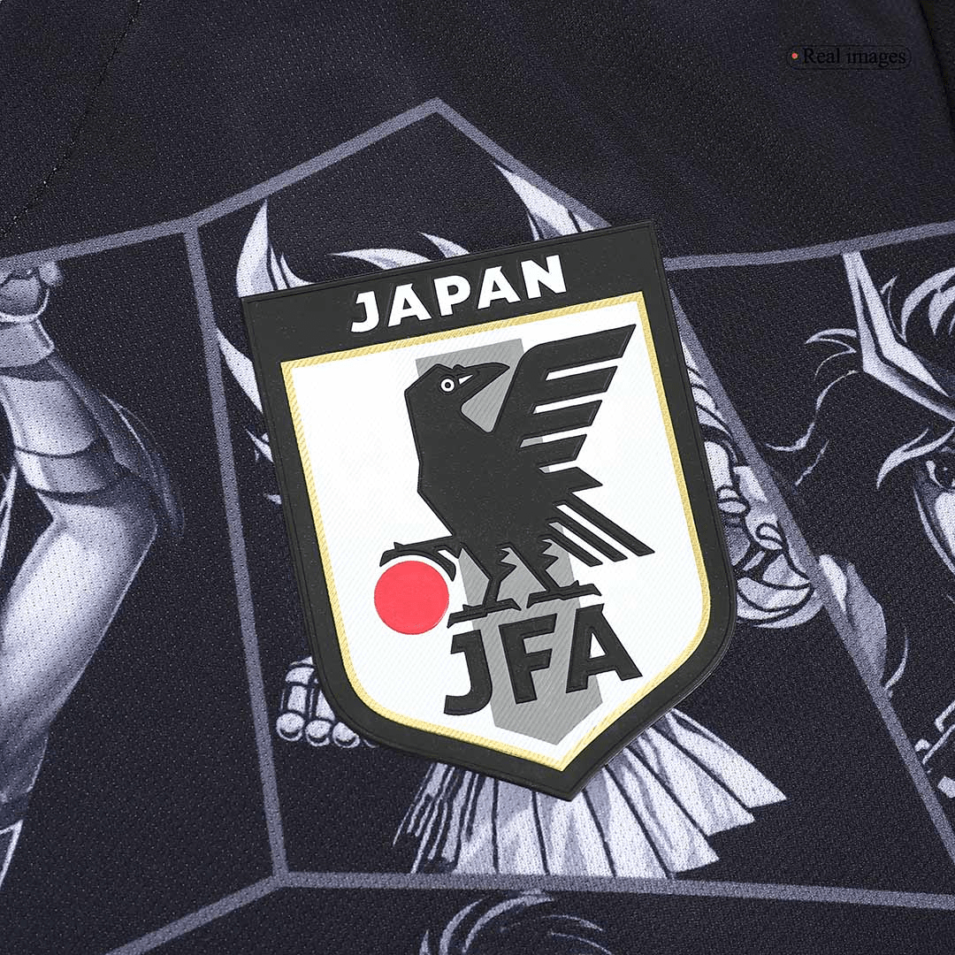 Japan x Saint Seiya Soccer Jersey Replica Black 2023 Mens (Special Edition)