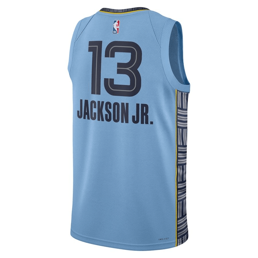Memphis Grizzlies Swingman Jersey-Statement Edition Light Blue 2022/23 Mens (Jackson Jr. #13)