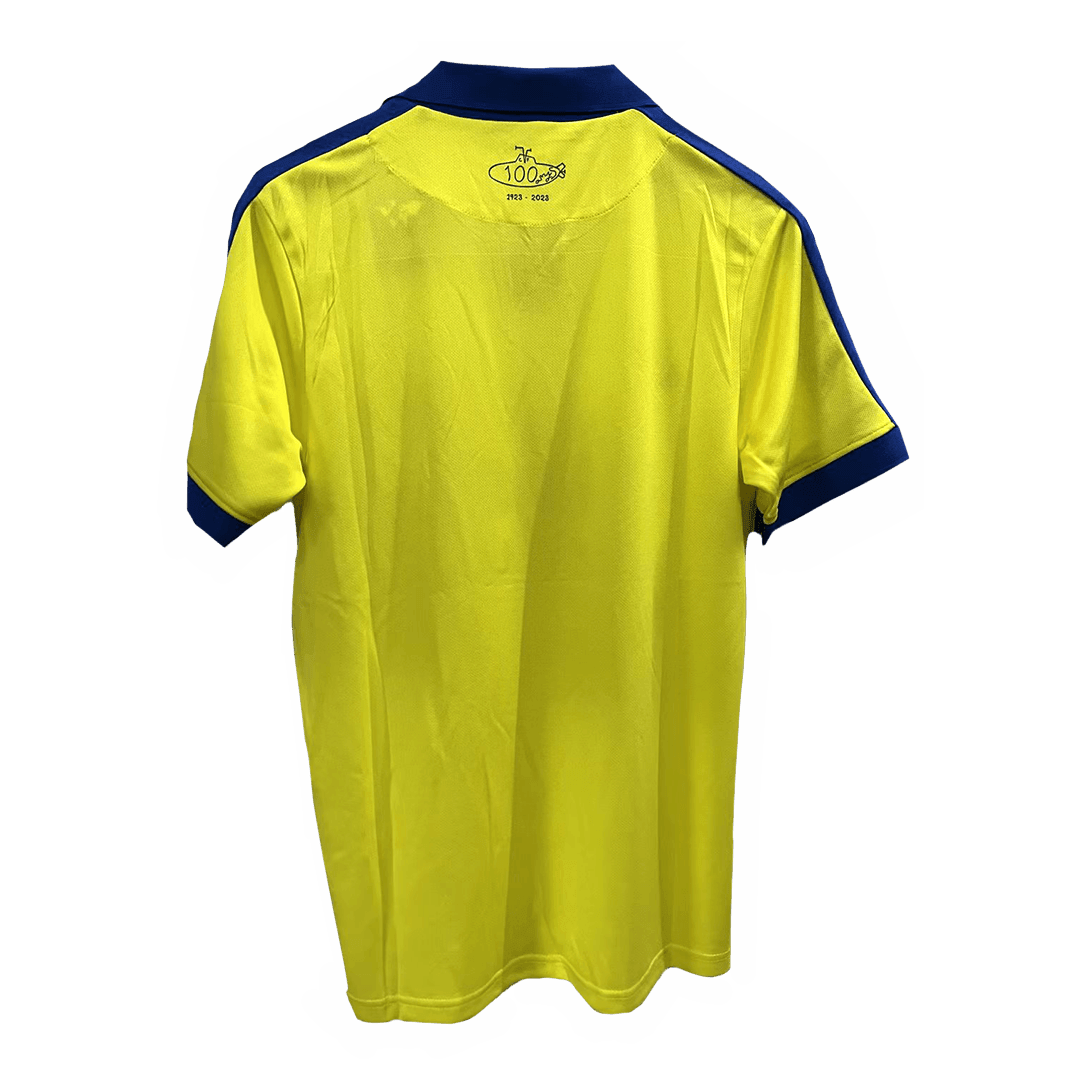 Villarreal Soccer Jersey Replica Centenary Yellow 2022/23 Men's