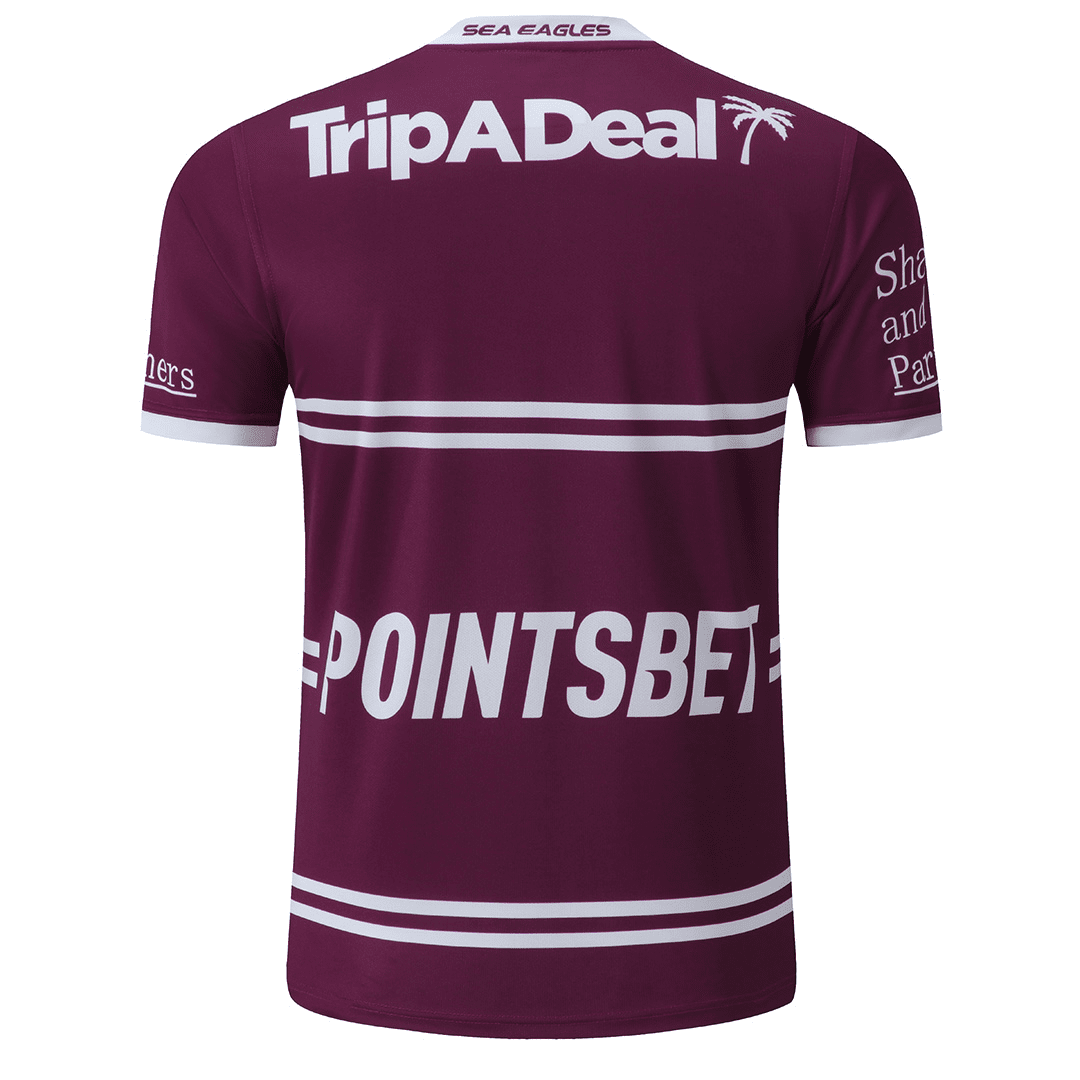 Manly Warringah Sea Eagles NRL Rugby Jersey Home 2023 Mens