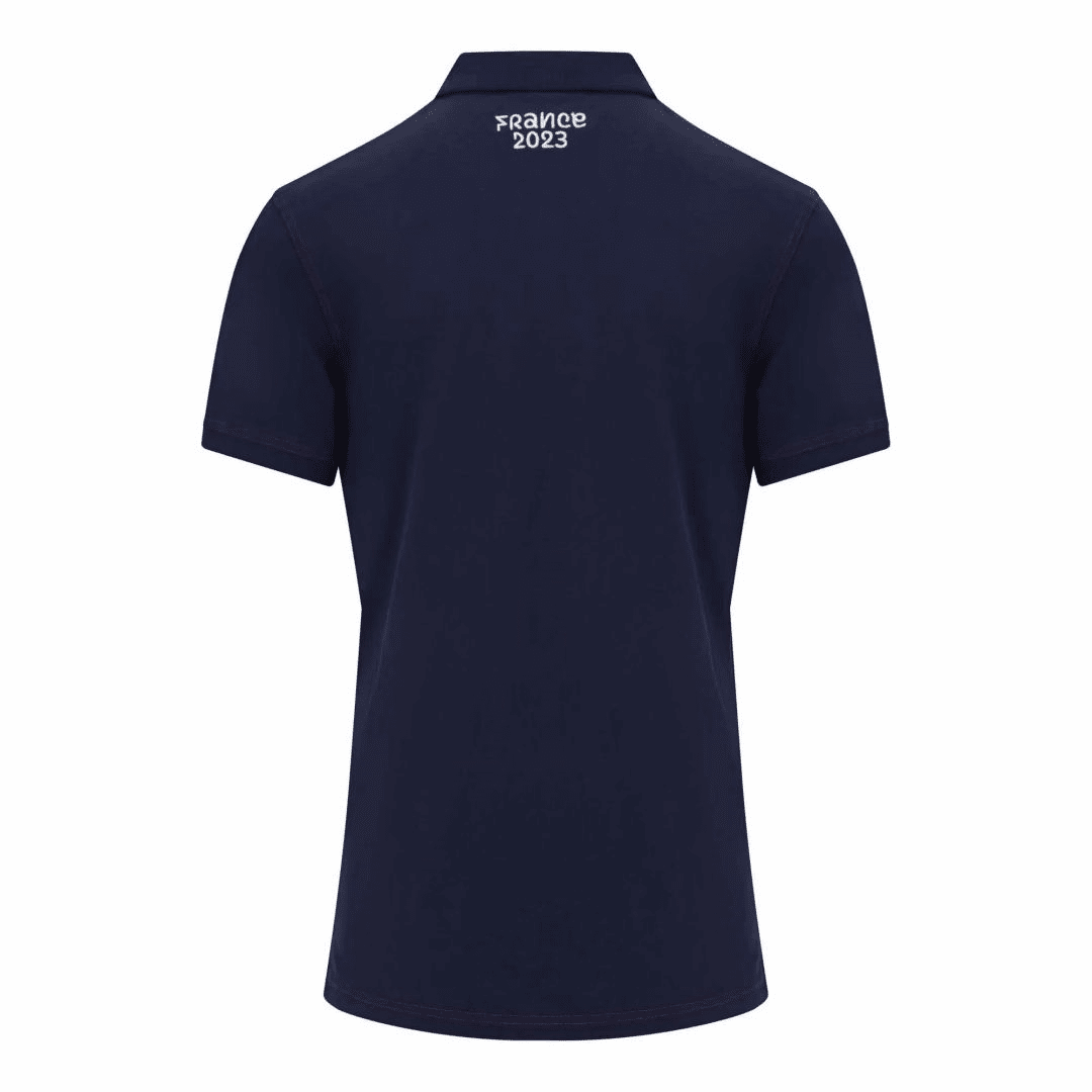 France Rugby Polo Shirt Navy RWC 2023 Mens