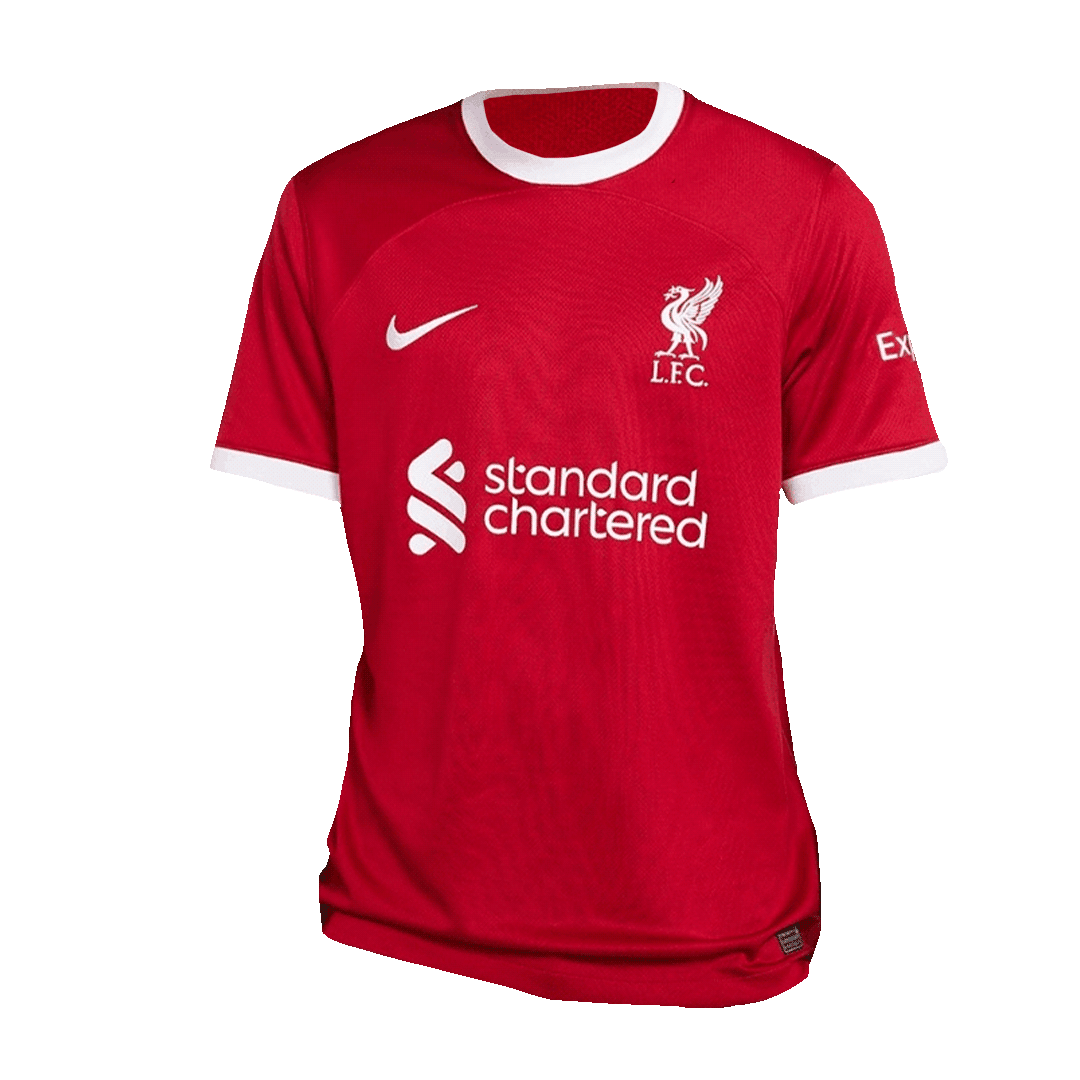 Liverpool Soccer Jersey + Short Replica Home 2023/24 Men's