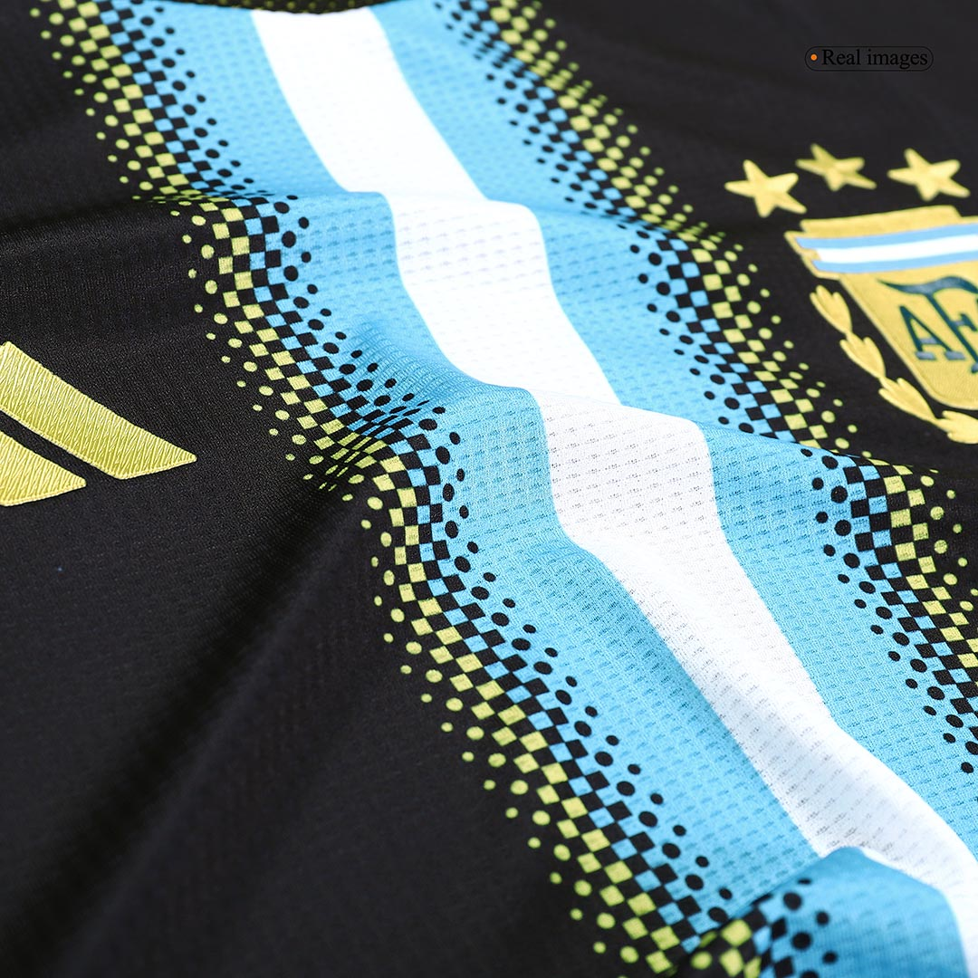 Argentina Soccer Jersey Replica Golden Bisht Special 2023 Men's (Player Version)