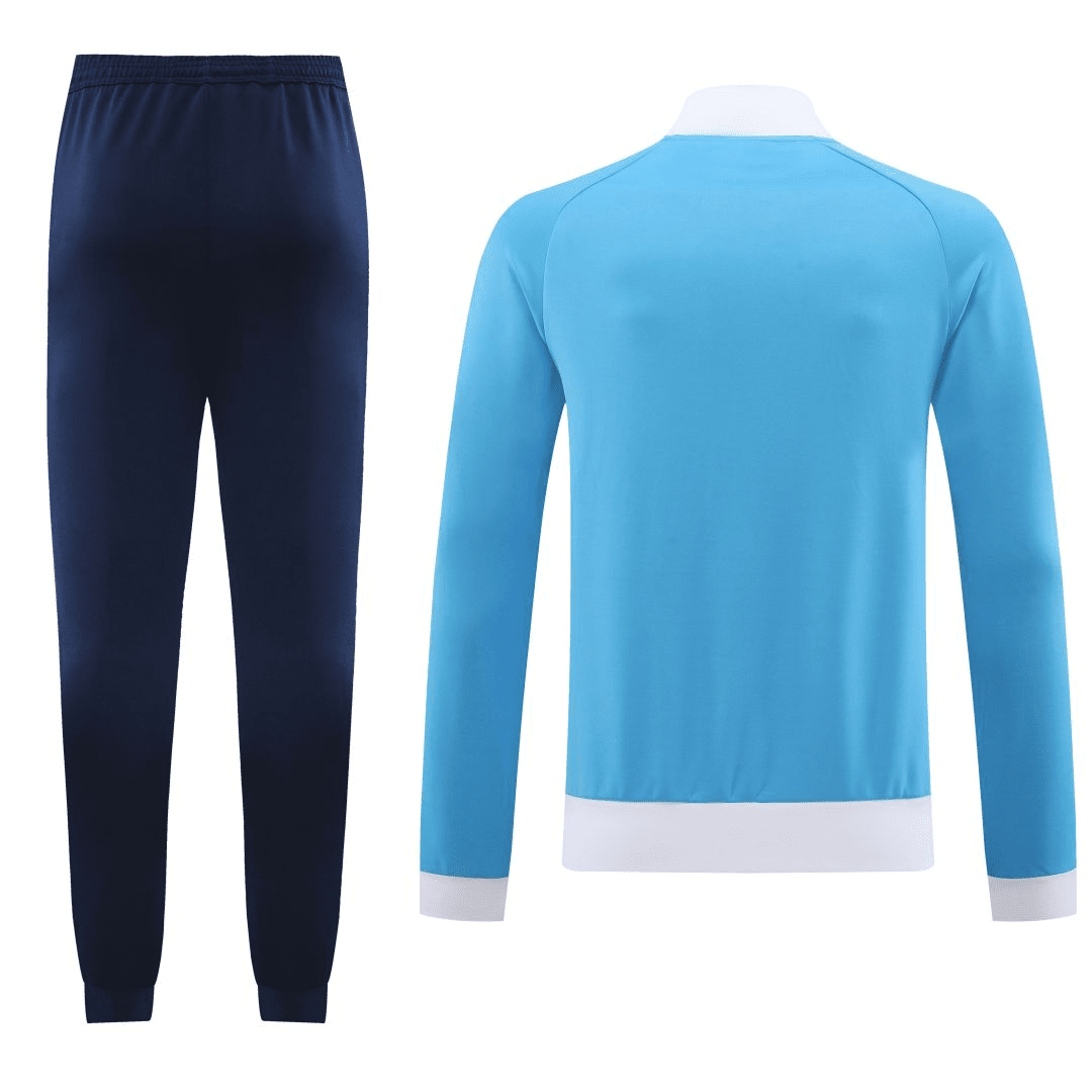 Manchester City Soccer Jacket + Pants Replica Blue 2023/24 Men's