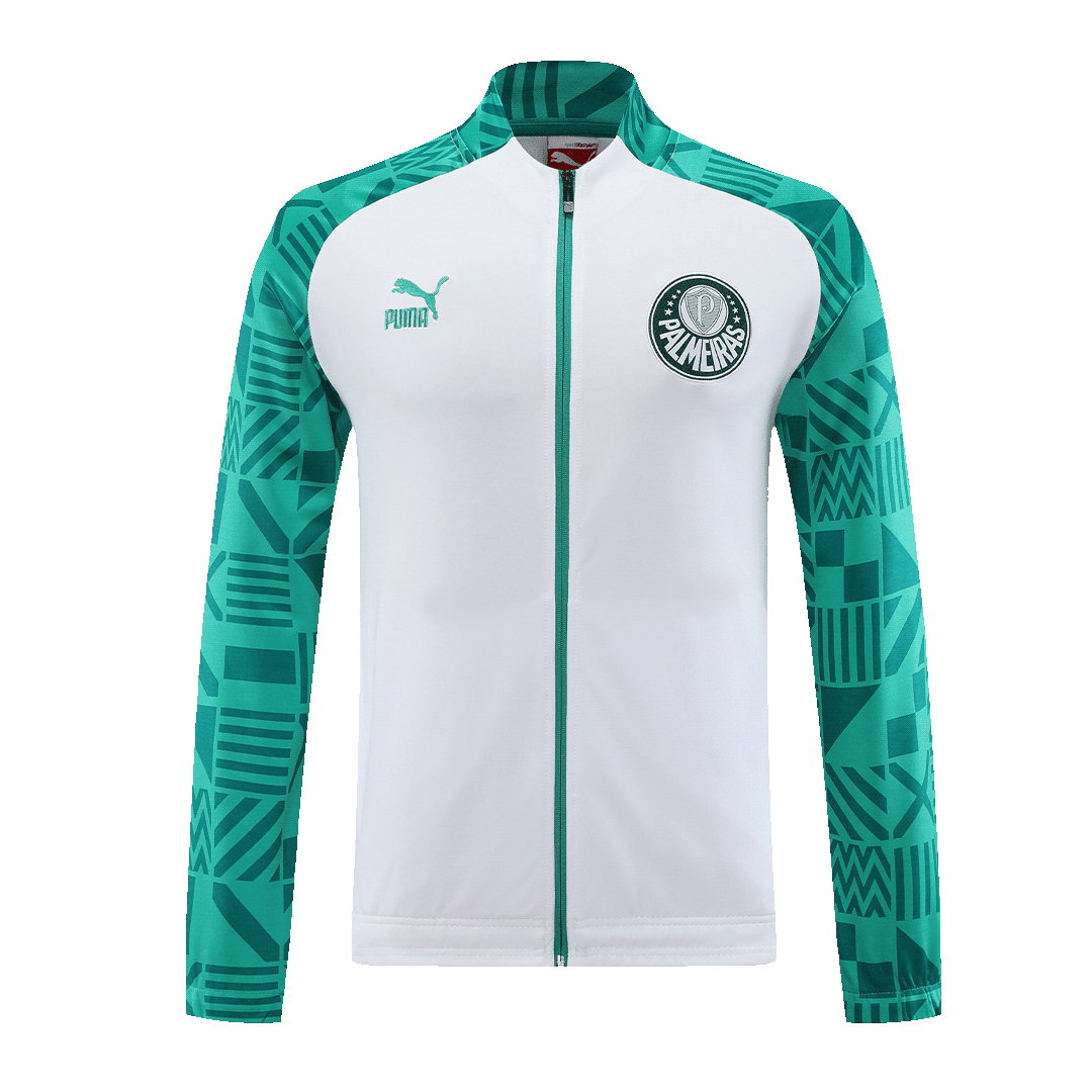 SE Palmeiras Soccer Jacket + Pants Replica White&Green 2023/24 Men's