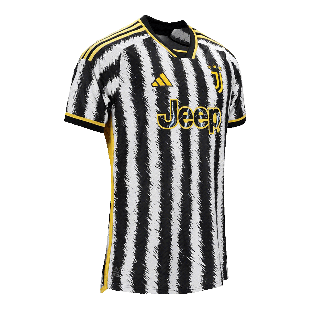 Juventus Soccer Whole Kit Jersey + Short + Socks Replica Home 2023/24 Mens