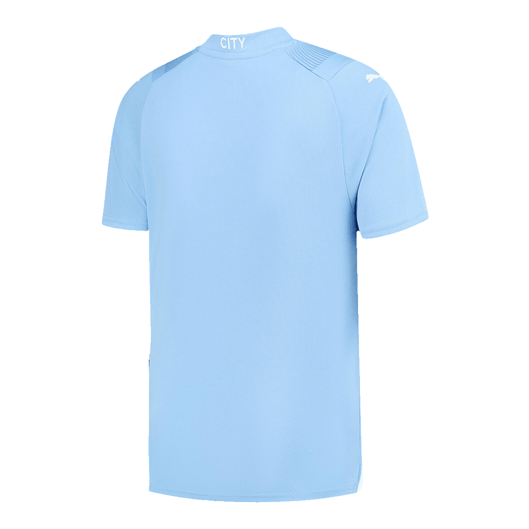 Manchester City Soccer Whole Kit Jersey + Short + Socks Replica Home 2023/24 Mens