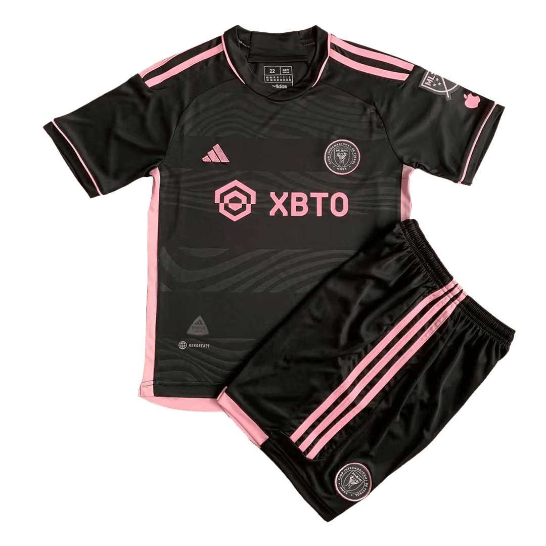 Inter Miami Soccer Jersey + Short Replica Away 2023 Youth (Messi #10)