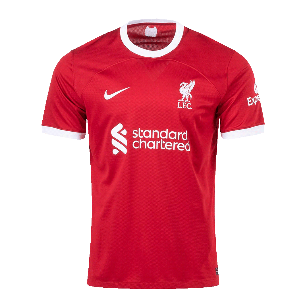 Liverpool Soccer Whole Kit Jersey + Short + Socks Replica Home 2023/24 Mens
