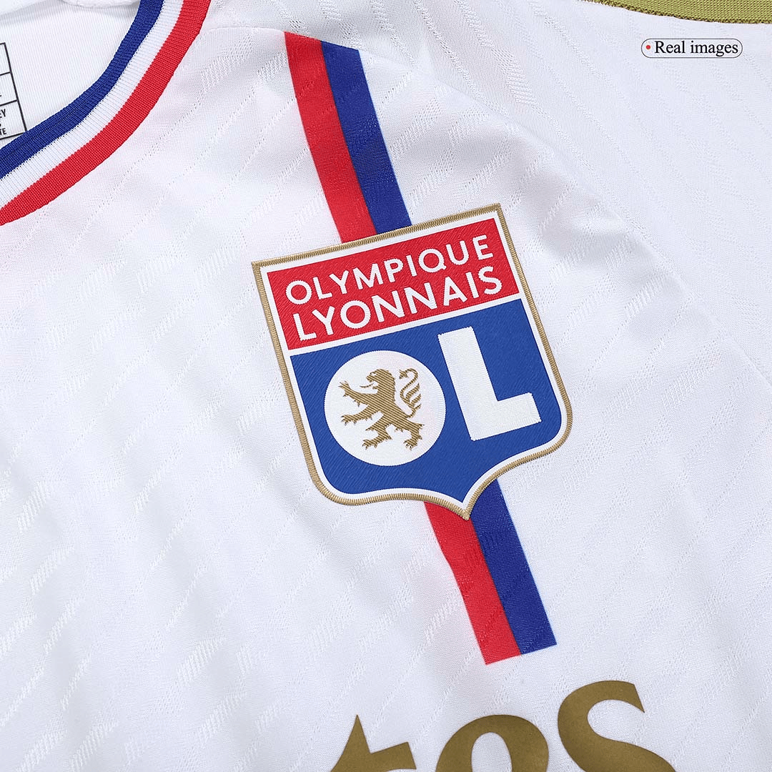 Olympique Lyonnais Soccer Jersey + Short Replica Home 2023/24 Mens (Player Version)