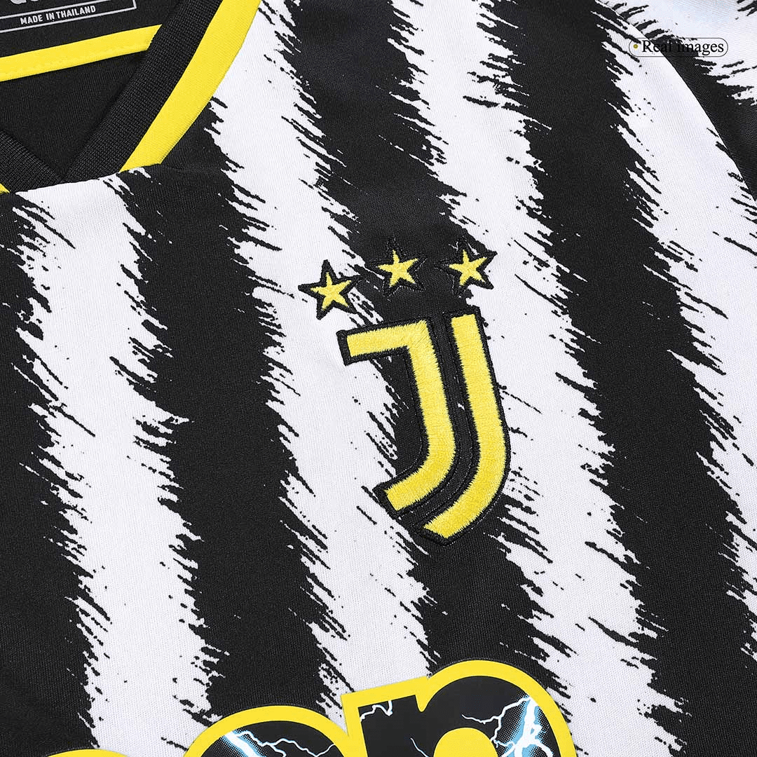 Juventus Soccer Jersey Replica Home 2023/24 Mens (Long Sleeve)