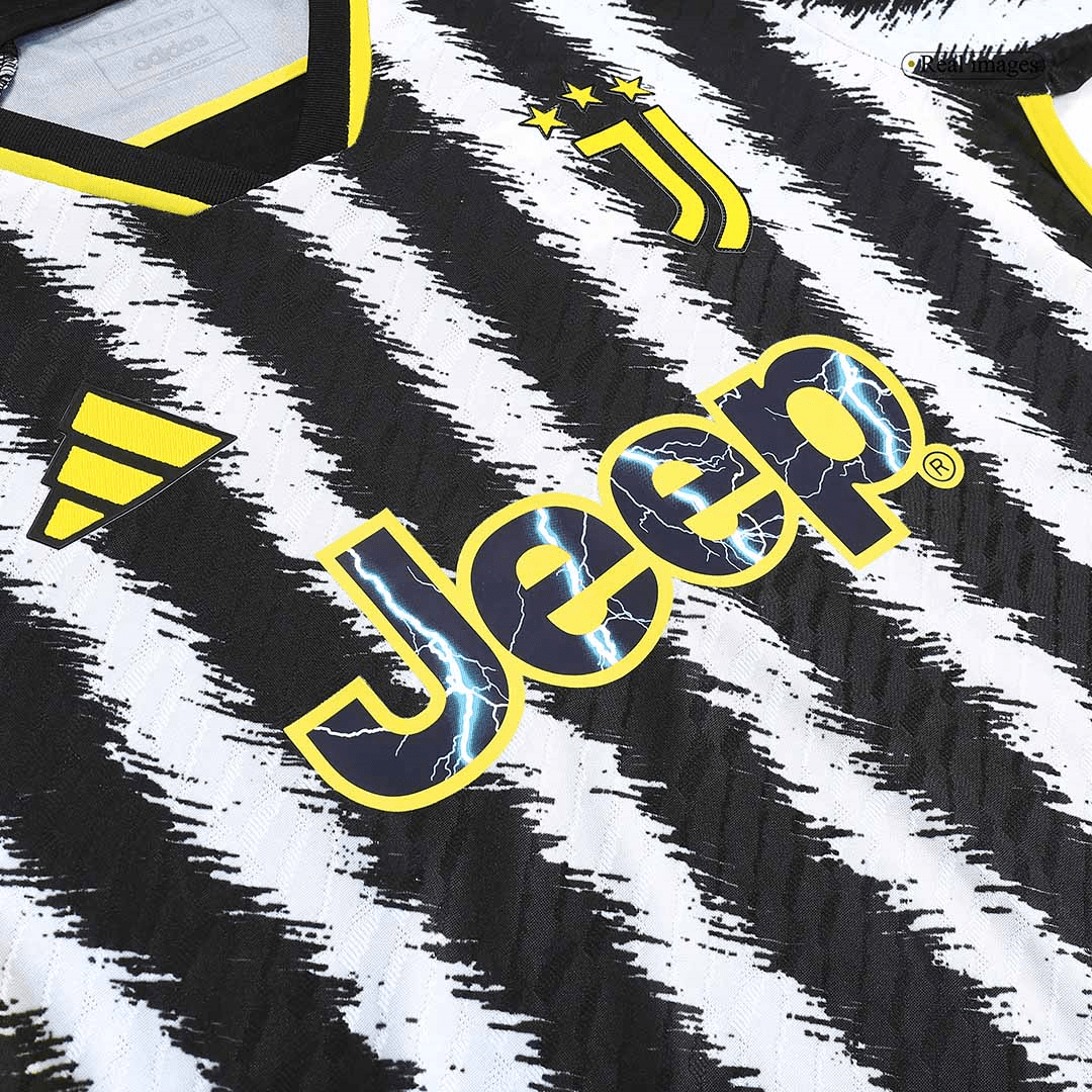 Juventus Soccer Whole Kit Jersey + Short + Socks Replica Home 2023/24 Mens (Player Version)