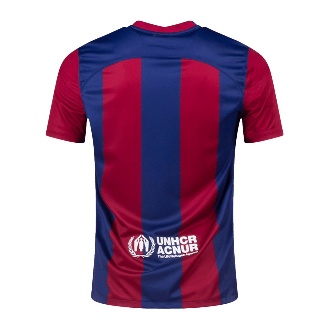 Barcelona Soccer Jersey Replica Home 2023/24 Mens (LEWANDOWSKI #9)