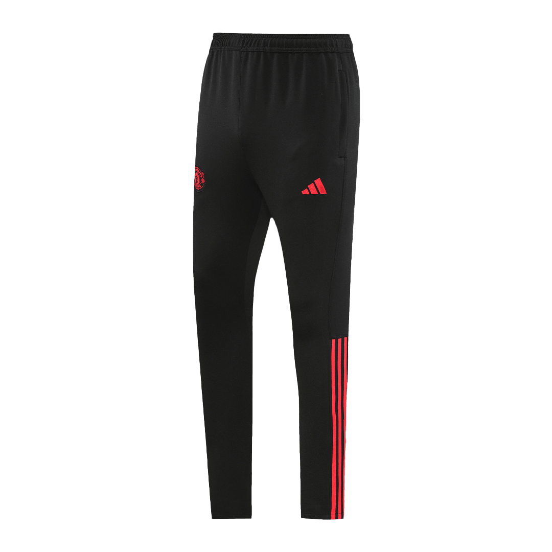 Manchester United Soccer Jacket + Pants Replica White 2023/24 Mens
