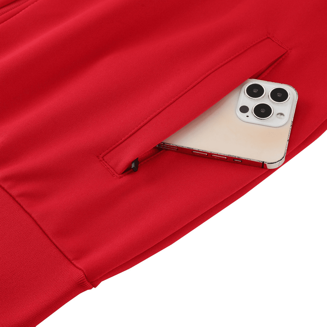 Arsenal Soccer Jacket + Pants Replica Red 2023/24 Mens