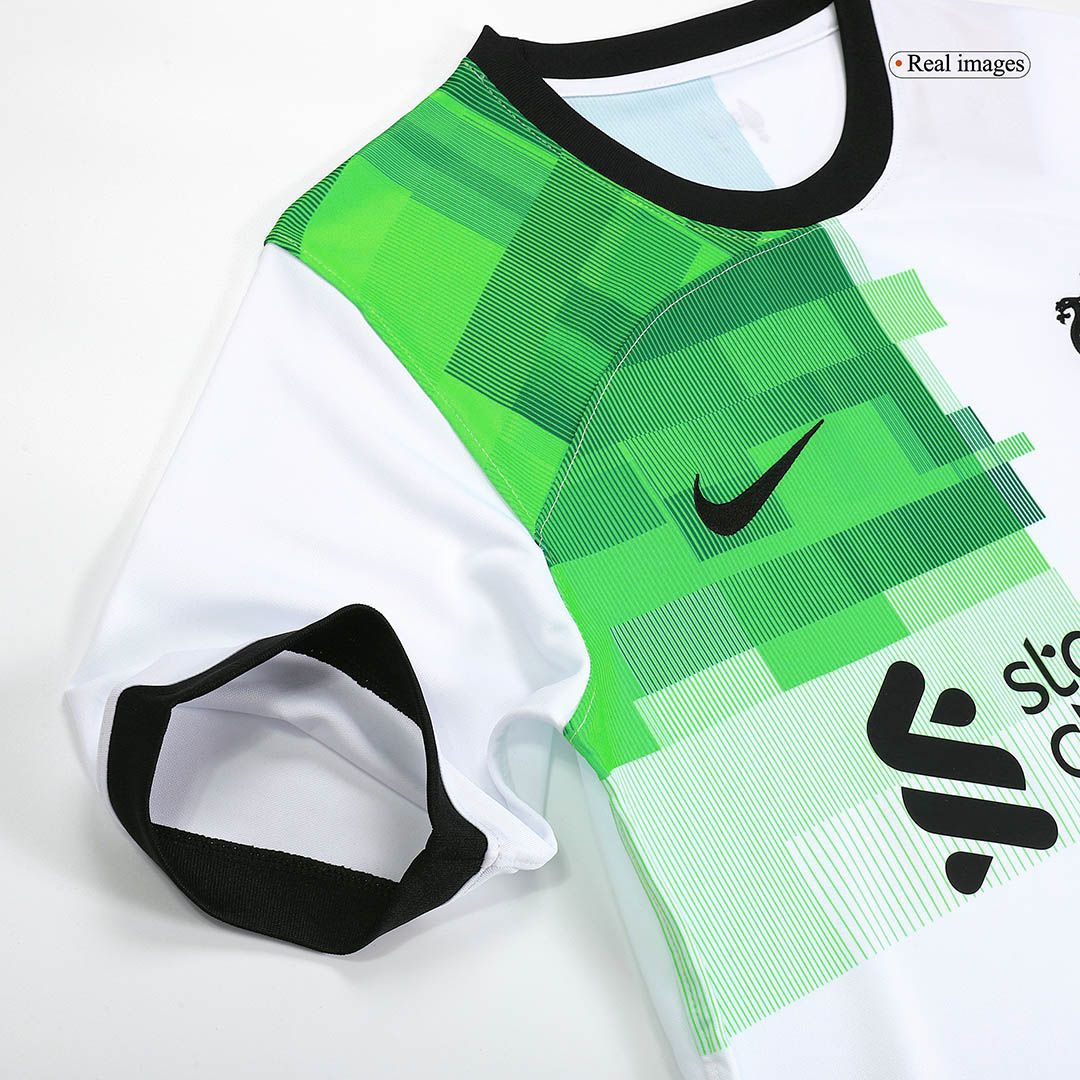 Liverpool Soccer Whole Kit Jersey + Short + Socks Replica Away 2023/24 Mens