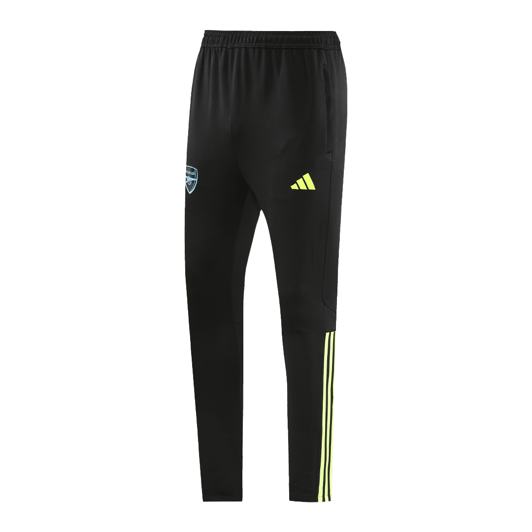 Arsenal Soccer Jacket + Pants Replica Black 2023/24 Mens