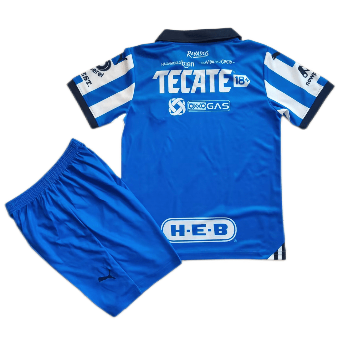 Monterrey Soccer Jersey + Short Replica Home 2023/24 Youth