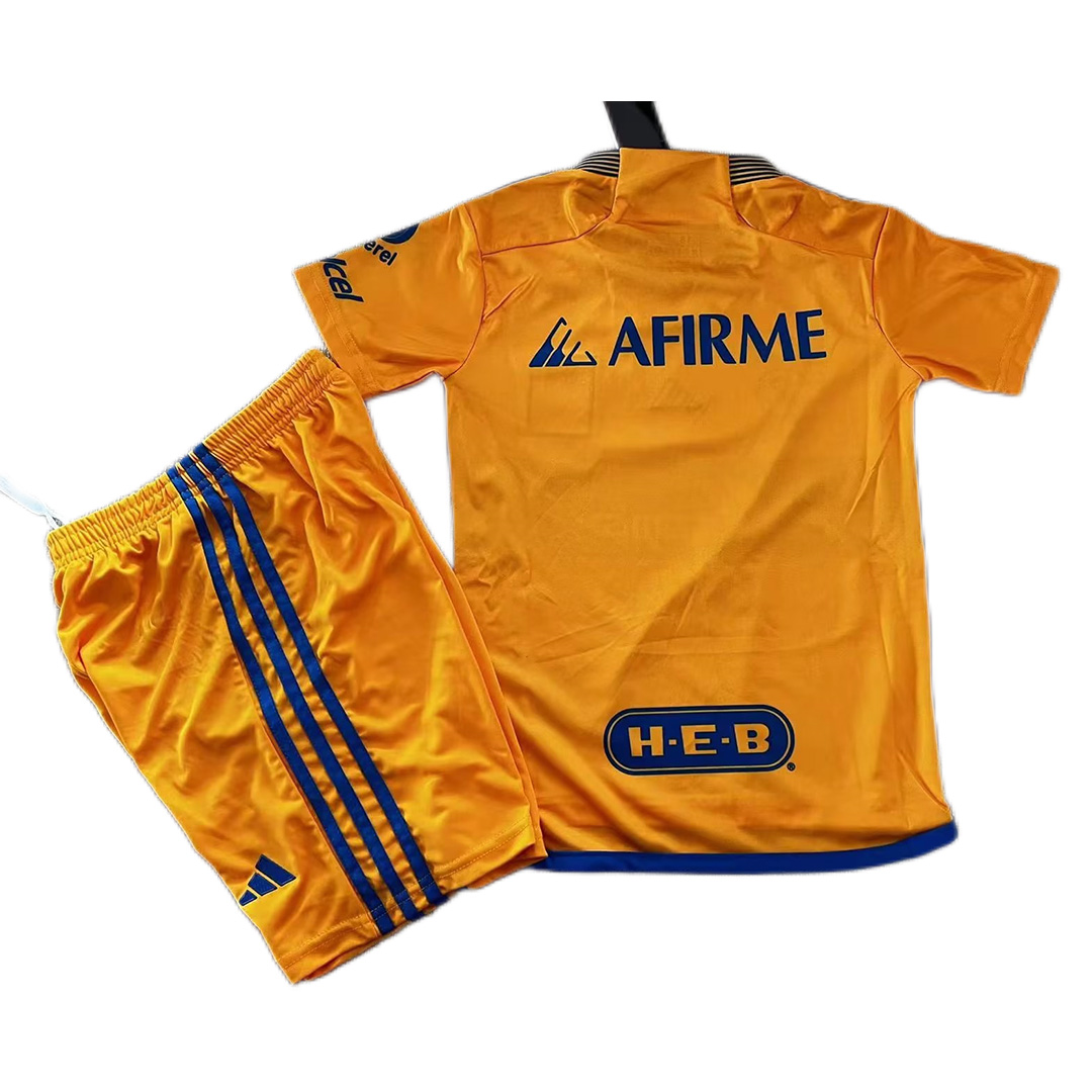 Tigres UANL Soccer Jersey + Short Replica Home 2023/24 Youth