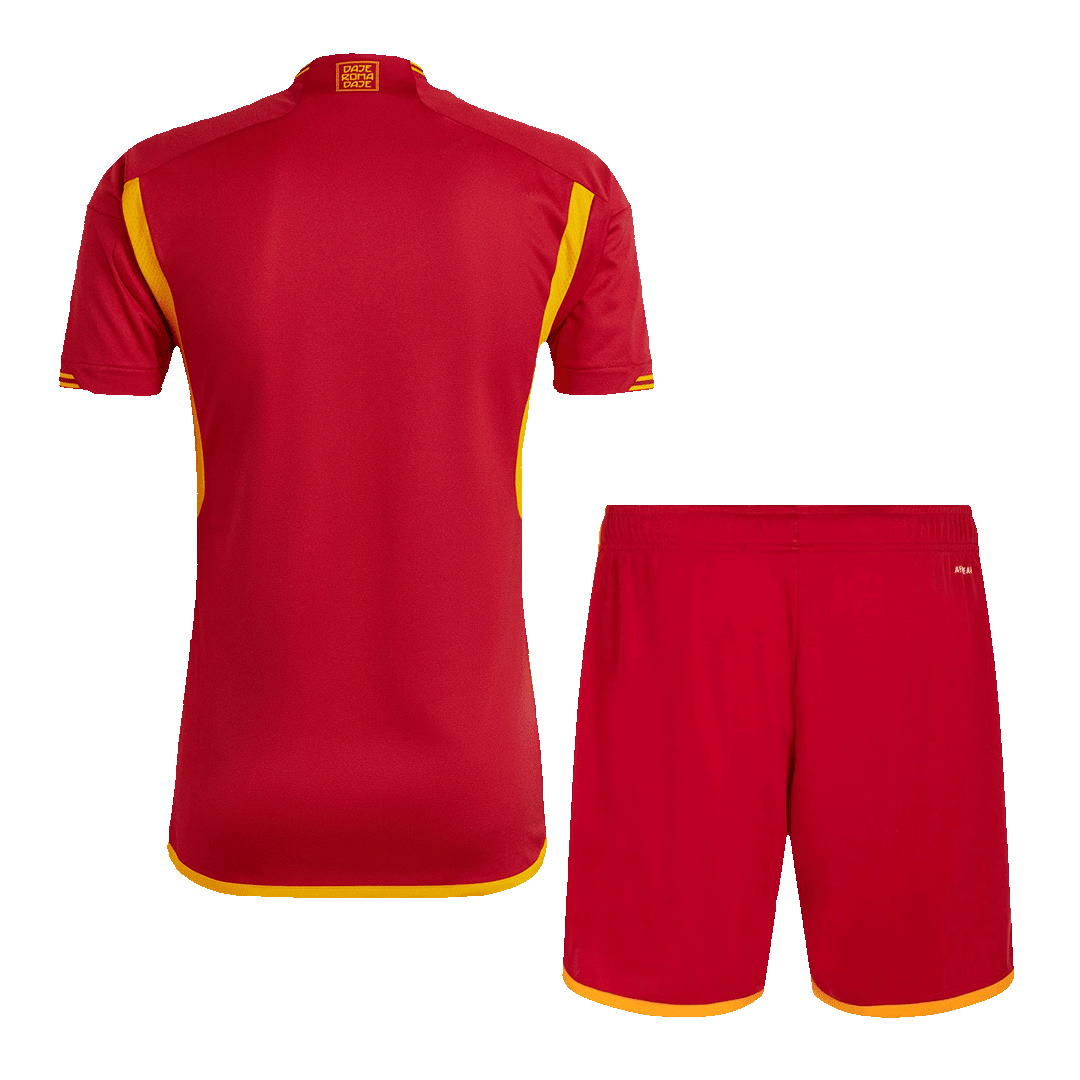Roma Soccer Whole Kit Jersey + Short + Socks Replica Home 2023/24 Mens