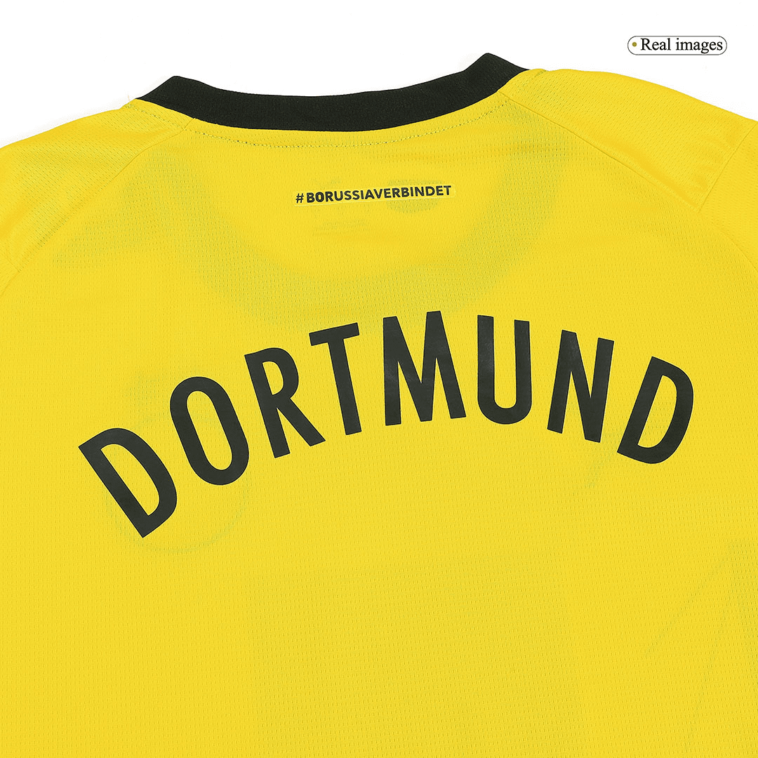 Borussia Dortmund Soccer Jersey Replica Home 2023/24 Mens (Long Sleeve)