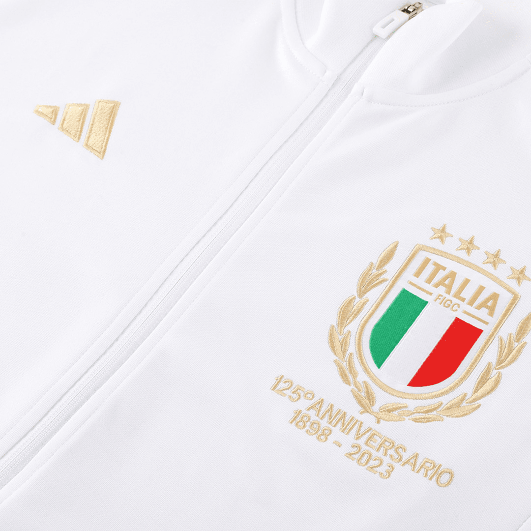 Italy Soccer Jacket + Pants Replica White 2023/24 Mens